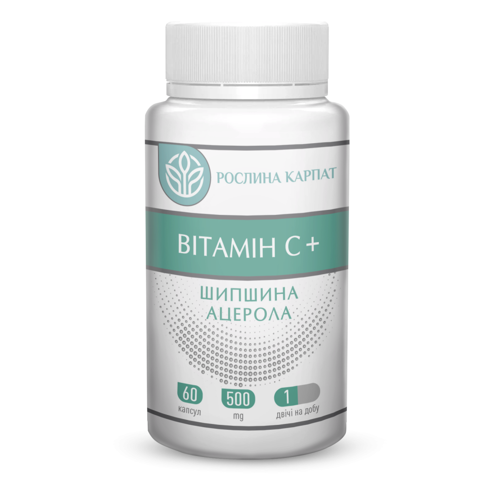 Вітамін С+ 60 кап.