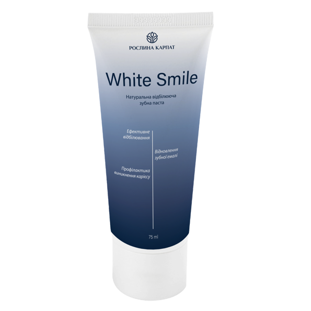 Зубна гель- паста White Smile 75 мл.